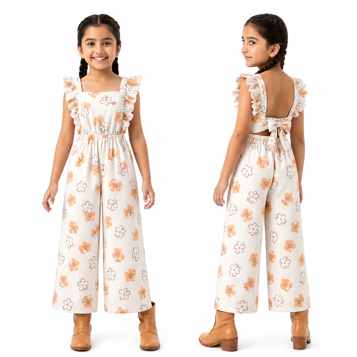 Floral Jumpsuit-One piece
